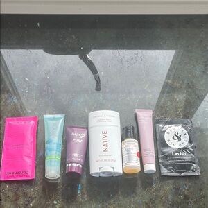 Native coconut & vanilla aluminum free deodorant + 6 samples